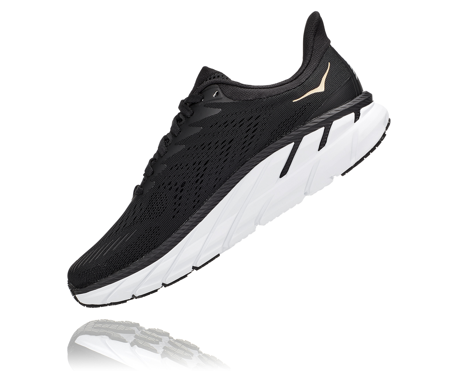 HOKA ONE ONE W CLIFTON 7 WIDE BLACK IRIS/BLUE HAZE