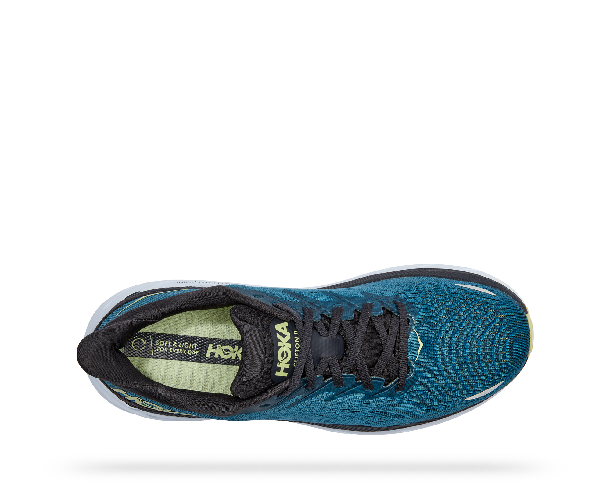 HOKA ONE ONE M CLIFTON 8 TEAL/GREEN